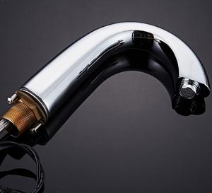 Nuevo <span class=keywords><strong>Grifo</strong></span> de Lavabo de Baño <span class=keywords><strong>con</strong></span> <span class=keywords><strong>Sensor</strong></span> Automático de Latón Macizo para Montaje en Cubierta, <span class=keywords><strong>Precio</strong></span> de Fábrica - Product Image 3