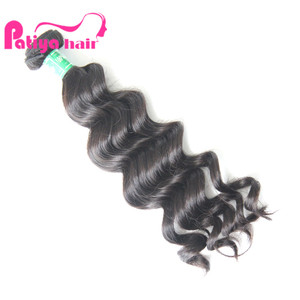 Paquetes de Cabello Humano Peruano Virgen Ondulado Natural de Doble Trama, Grado 14A, de Una Donante, para <span class=keywords><strong>Chicas</strong></span> de 18 Años, Venta al por Mayor - Product Image 3