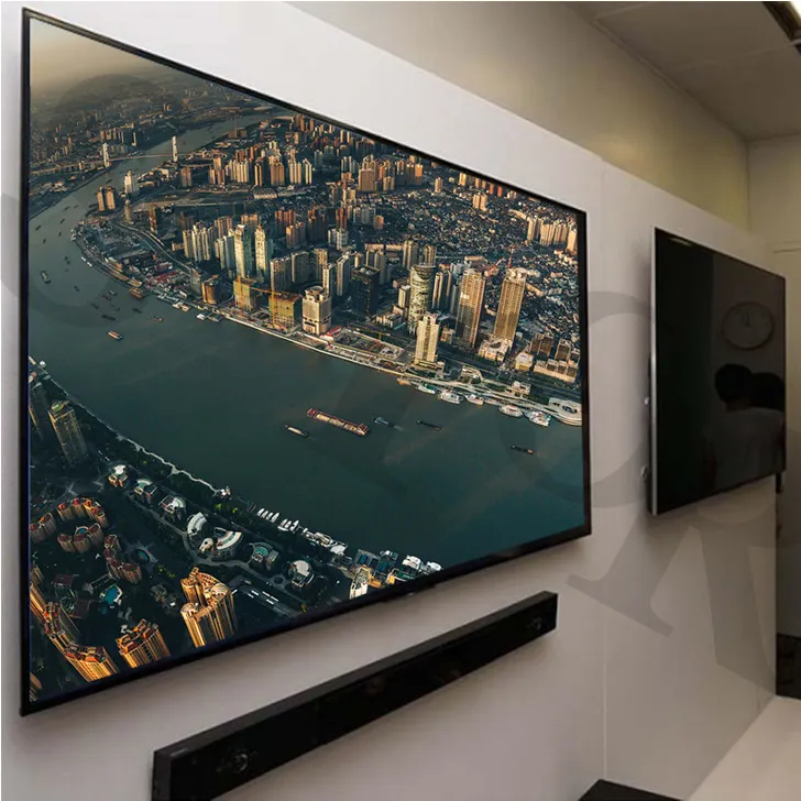 टीवी सेट टेलीविजन स्मार्ट चीन ब्रांड बड़ा आकार 32 42 46 50 55 60 65 70 inch एलईडी टीवी कीमत