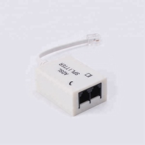 Rj11 rj45 adsl 스플리터/모뎀 전화 라인 스플리터/RJ45 ADSL 마이크로 필터