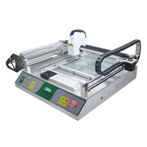 29 Pcs Feeders 2 Plaatsing Heads SMT Pick and Place Machine + Vision systeem 110 v/220 v SMT desktop PNP Machine