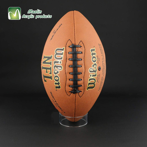 Pallone da calcio calcio calcio calcio pallone da calcio in plastica acrilico con <span class=keywords><strong>piedistallo</strong></span> con supporto per anello - Product Image 1