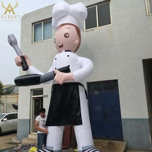 ענק מתנפח שף קריקטורה קמע אנימה מתנפח עבור פרסום - Product Image 2