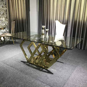 Boda de comedor de acero inoxidable de la novia <span class=keywords><strong>y</strong></span> el novio <span class=keywords><strong>mesas</strong></span> - Product Image 1