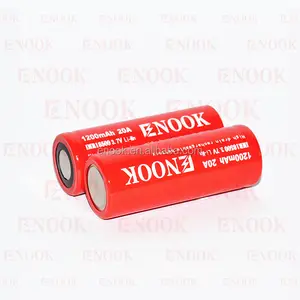 HOT SELLING!!! enook 18500 1200mAh battery IMR/ICR 18500 3.7v battery BOTTOM PRICE