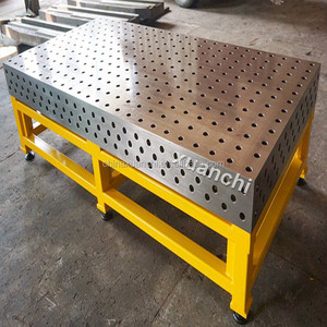 <span class=keywords><strong>Table</strong></span> <span class=keywords><strong>de</strong></span> gabarit <span class=keywords><strong>de</strong></span> <span class=keywords><strong>soudage</strong></span> 3d 1000x1000x200mm utilisée pour le cadre <span class=keywords><strong>de</strong></span> moto - Product Image 4