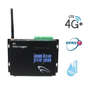 4G GPRS GSM Ethernet gerçek zamanlı uzaktan izleme veri kaydedici sıcaklık nem