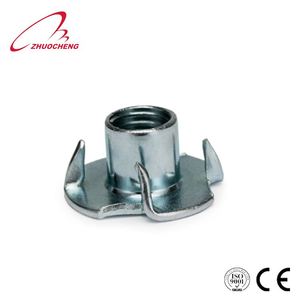 Mạ kẽm xuấ<span class=keywords><strong>t</strong></span> <span class=keywords><strong>t</strong></span>ại Trung Quốc bốn prong <span class=keywords><strong>t</strong></span> nuts - Product Image 4