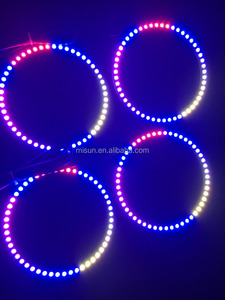 80mm coche llevó al por mayor iluminación círculo completo perseguir halos - Product Image 3