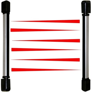 Sistema de Seguridad para Jardín, <span class=keywords><strong>6</strong></span> Haces Láser Infrarrojos, Sensor de Haz Cableado, Alarma Antirrobo, Perímetro Infrarrojo Anti Intrusión - Product Image 1