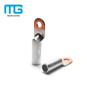 DTL-1 Series Tembaga Aluminium Kabel Lugs Kabel Tubular Metalik Terminal Penghubung dengan Konduktif Tinggi