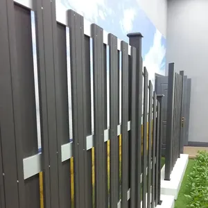 cheap plastic garden composite fence panels