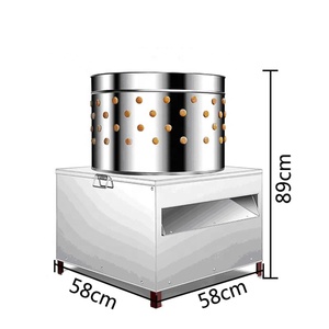 TM60 en acier Inoxydable cueilleur de volaille utilisé pour poulet defeather/machine à cueillir le poulet - Product Image 5