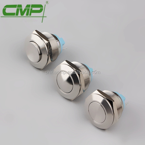 सीएमपी 22mm निविड़ अंधकार pushbutton स्विच के साथ निविड़ अंधकार कवर विरोधी बर्बर pushbutton स्विच (टीयूवी सीई) - Product Image 5