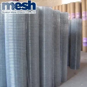 High Quality Zinc Coated Wire Mesh Galvanized Bird Cage BRC Welded Wire Mesh Roll For Fence Mesh