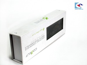 Nhà Máy Cung Cấp Tùy Chỉnh In Dao Cuốn Sách Hình Dạng Hộp Giấy Với Cửa Sổ Rõ Ràng - Product Image 4