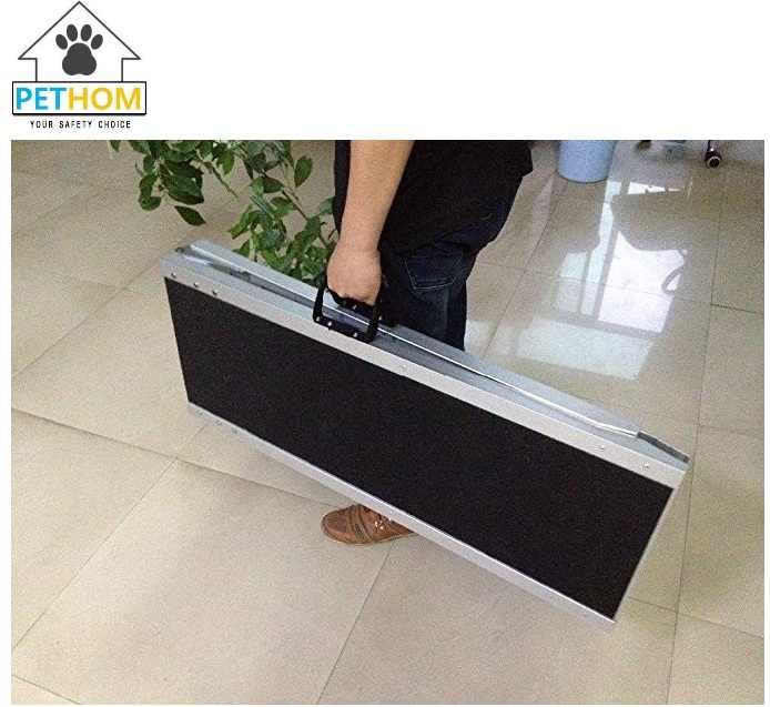 Aluminumpet Ramp for Car Traleing Easy Transportation and with Handle Carry