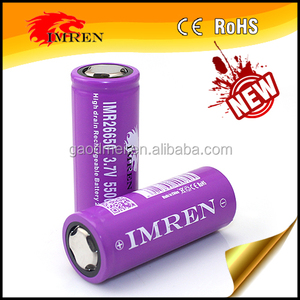 Gran stock en almacén ee.uu./26650 imren 5500 mAh LiFePO4 batería 60ah 3.7 V 26650 li-ion batería para juguetes eléctricos - Product Image 3