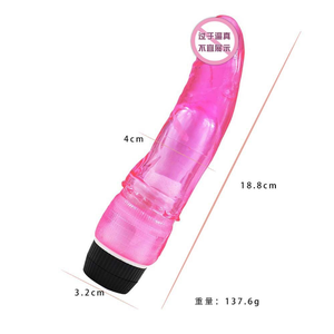 Tpe Crystal <span class=keywords><strong>Japan</strong></span> Sexy Meisje Massage Dildo Vibrator Voor Vrouwelijke Vrouwen - Product Image 3