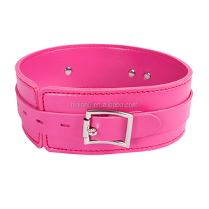<span class=keywords><strong>Collar</strong></span> de Cuero Ancho y Grande, <span class=keywords><strong>Collar</strong></span> de Bondage, Restricción, Corsé para el Cuello - Product Image 5