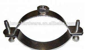 In acciaio zincato M8 + 10 heavy duty tubo gancio - Product Image 2