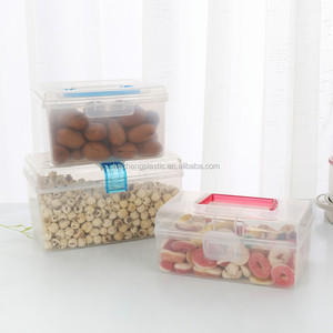 3 unids/set portátil Almacenamiento <span class=keywords><strong>de</strong></span> plástico herramienta <span class=keywords><strong>de</strong></span> cocina contenedor <span class=keywords><strong>de</strong></span> alimentos - Product Image 1