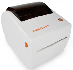 Rongta 4 Inch Direct Thermische Ontvangst Label Printing Machine, Desktop Usb Barcode Printer RP410