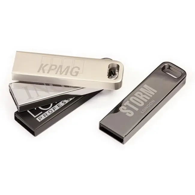 कस्टम धातु यूएसबी फ्लैश छड़ी ड्राइव मेमोरी 8GB 16GB 32GB यूएसबी प्रोमो उपहार