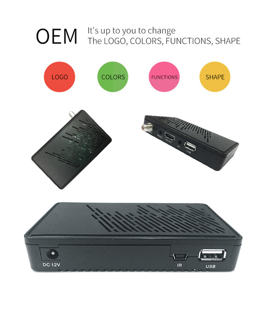 Best Price Decoders Free to Air Dansat DVB-S2 Receiver Satellite Channels Dansat Set Top Box