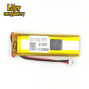 Stecker 2,0-2 P <span class=keywords><strong>3</strong></span>,7 V 702890 2800 mah fabrik hohe qualität lithium-polymer li-ion akku lipo batterie - Product Image 2