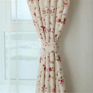 Rideaux électriques floraux vintage français rideaux de maison transparents blancs pour <span class=keywords><strong>motif</strong></span> tissé de salon - Product Image 2