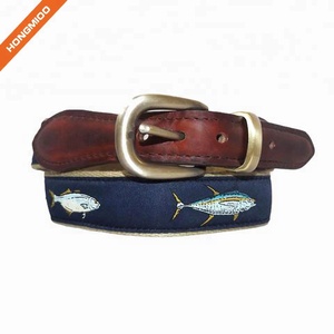 Mélanger Différents Bateaux Coton Bracelet Hommes En <span class=keywords><strong>Laiton</strong></span> Coloré <span class=keywords><strong>Boucle</strong></span> <span class=keywords><strong>Ceinture</strong></span> De Ruban - Product Image 3