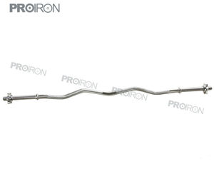 47 "solid steel chromo Olympic curl bar, Olympic barbell, barbell for selling, cufflinks - Product Image 1