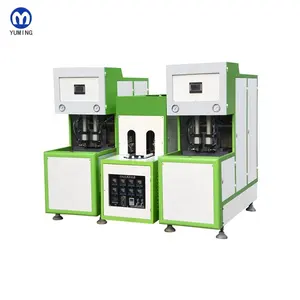 YM-2000-B semi-automatische fles blazen machine om HUISDIER/PP kleine plastic fles.