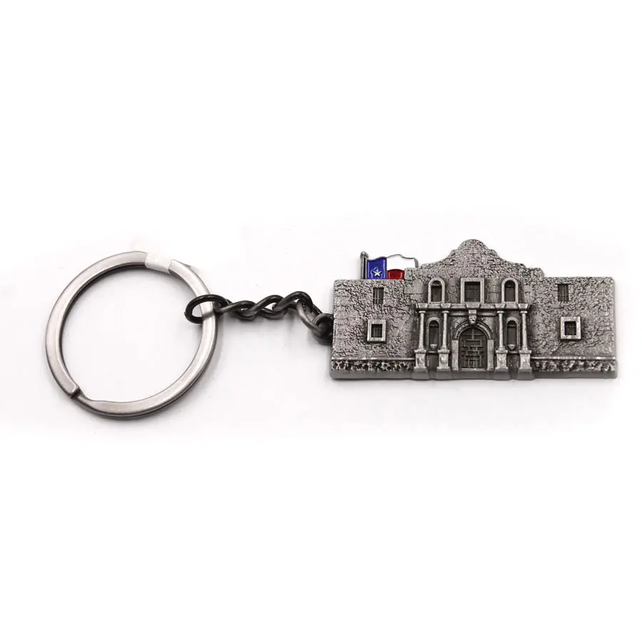الولايات المتحدة الأمريكية تذكارية تكساس ألامو سان انطونيو تكساس العلم المفاتيح