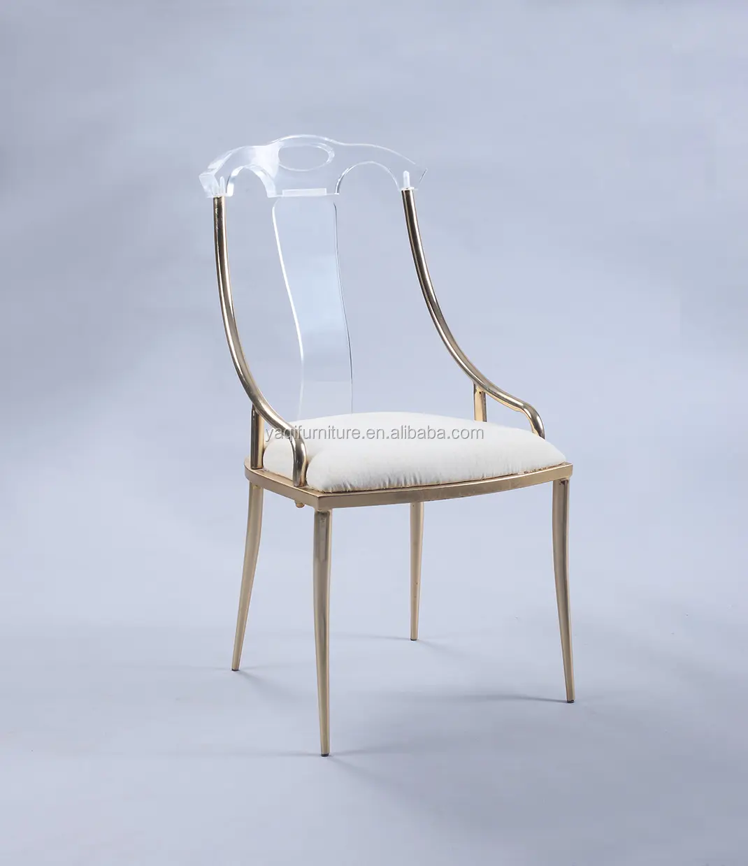 फैशन धातु कुर्सी कमरे में रहने वाले फर्नीचर लहजे कुर्सी खाने की कुर्सी