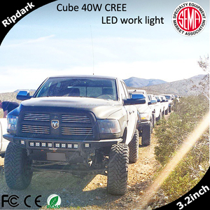 Fábrica directa Europa 27 W 40 W 3 pulgadas LED luz de trabajo luz de inundación, accesorio auto camioneta 4x4 - Product Image 6