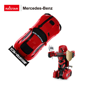 Rastar Kis Quà Tặng Đồ Chơi Xe Hơi Điều Khiển Từ Xa 2 Trong 1 Robot Điện Điều Khiển Vô Tuyến Biến Đổi Một Phím Xe Rc - Product Image 2