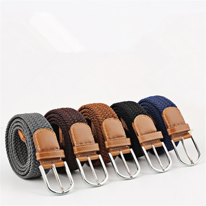เข็มขัดยางยืดถักแบบทอขายดีสำหรับผู้ชายและผู้หญิง - Product Image 3