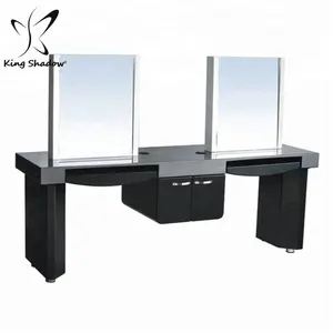 beauty salon sets mirror station double hair styling station dressing mirror salon mirror