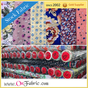 57 "/58" Imprimé Tissé 100% Polyester Micro Fibre Peau De Pêche Tissu pour Robe Vêtement et Textile À La Maison - Product Image 2