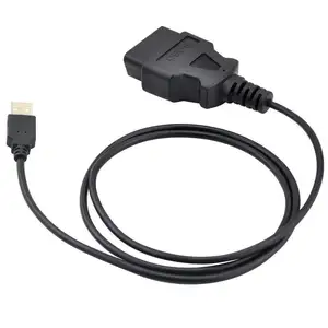 Obd2 Usb OBD2 USB Extension Cable 16 Pin USB To OBD OBD II OBD2 Cable Adapter Car Auto Diagnostic Extension Cord