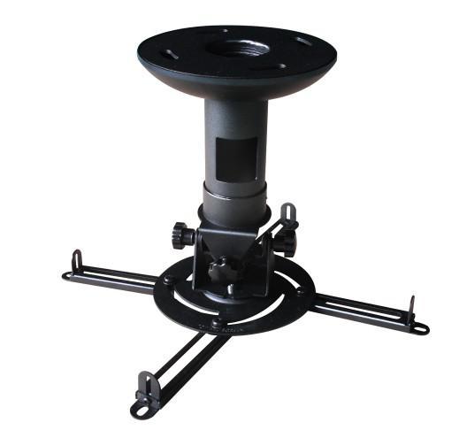 Rotate 360 Degrees Pitch Adjustable Flip Down Projector Ceiling Mount