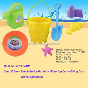 US Jouet Seau De Plage Sable <span class=keywords><strong>Château</strong></span> Play Set (7 Pièce) - Product Image 1