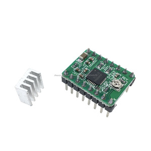 A4988 Module de Pilote De <span class=keywords><strong>Moteur</strong></span> Pas À Pas avec Dissipateur <span class=keywords><strong>Thermique</strong></span> pour rampes 1.4 CNC 3D Imprimante Pièces Accessoires - Product Image 3