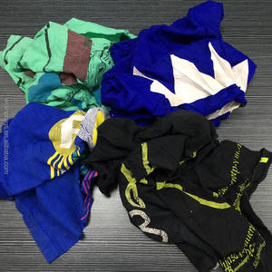 بيع مباشر من المصنع، نفايات أقمشة قطنية، خرق تنظيف صناعية، خرق مسح للاستخدام البحري في بالات - Product Image 3