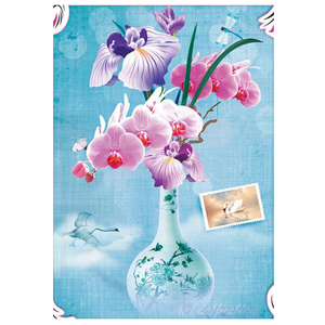 Kit de peinture diamant 5D en résine Snowy Town - Product Image 6