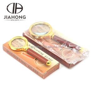 Oro de lujo promoción <span class=keywords><strong>digital</strong></span> lectura <span class=keywords><strong>lupa</strong></span> de cristal grande con caja - Product Image 6