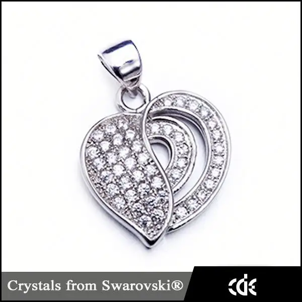 Cristaux de Swarovski bijoux pendentif charm, Mode collier pendentif