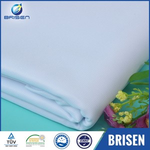 Meilleur polyester <span class=keywords><strong>blanc</strong></span> pas cher sergé tissus - Product Image 1